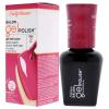 Sally Hansen Salon Gel Polish Nail Lacquer, Pat On The Black, 0.14 Fl Oz(190 Back To The Fuchsia)