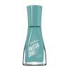 Sally Hansen Insta-Dri Crystals Nail Polish | Quick Dry, Long Lasting, Streak-Free Shine | Opaque, Shimmery | 123 Cobalt Blue | Dark Blue Nail Color.(509 Mint me in St. Louis)