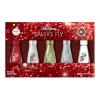 Sally Hansen Insta-Dri Holiday Nail Polish | Quick Dry, Long Lasting, Streak-Free Shine | Semi-Opaque, Glittery | Sparks Fly | Red and Gold Glitter Nail Color(Sparks Fly)