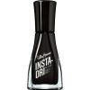 Sally Hansen Insta-Dri Holo-Glow Nail Polish | Quick Dry, Long Lasting, Streak-Free Shine | Semi-Opaque, Shimmer | 103 Euphoric | Holographic Gray Nail Color(573 Black to Black)