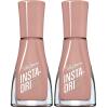 Sally Hansen Insta-Dri Holo-Glow Nail Polish | Quick Dry, Long Lasting, Streak-Free Shine | Semi-Opaque, Shimmery | 105 On the Glow | Holographic Brown Nail Color(Buff and Tumble)