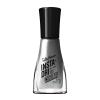 Sally Hansen Insta-Dri Nail Polish Chrome Top Coat | Quick Dry, Long Lasting, Streak-Free Shine, Opaque | Polar Platinum | Metallic Silver Nail Polish(126 Steel the Show)
