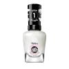 Sally Hansen Miracle Gel Holiday Salon Quality Nail Polish | Gel-Like Formula, Two-Step System, No UV Light Needed, Long Lasting | Opaque, Glittery |911 Whisk You a Merry Xmas | White Nail Polish(904 One of a Kind)