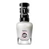 Sally Hansen Miracle Gel Holiday Salon Quality Nail Polish | Gel-Like Formula, Two-Step System, No UV Light Needed, Long Lasting | Opaque, Glittery |911 Whisk You a Merry Xmas | White Nail Polish(909 Moonlight Mist)