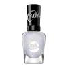 Sally Hansen Miracle Gel Holiday Salon Quality Nail Polish | Gel-Like Formula, Two-Step System, No UV Light Needed, Long Lasting | Opaque, Glittery |911 Whisk You a Merry Xmas | White Nail Polish(861 Iconic Darling)