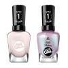 Sally Hansen Miracle Gel™, Leaf Me Be – Chrome Clover Bundle, Long Lasting, Gel-Like Formula, No UV Lamp Needed, Green Nail Polish(532 Affairy to Remember + 247 Little Peony)