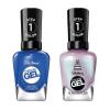 Sally Hansen Miracle Gel™, Leaf Me Be – Chrome Clover Bundle, Long Lasting, Gel-Like Formula, No UV Lamp Needed, Green Nail Polish(619 Tidal Wave + 152 Tidal Wave)