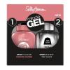 Sally Hansen Miracle Gel Nail Polish Color Grip Primer and Base Coat| Salon Quality, Gel-Like Formula, Two-Step System, No UV Light Needed, Long Lasting | Clear, Glossy(244 Mauve-olous + 101 Shiny Top Coat)