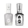 Sally Hansen Miracle Gel Nail Polish Shiny Top Coat + Sally Hansen Miracle Gel Color Grip Primer, 0.5 fl oz(101 Shiny + 109 Primer)
