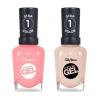 Sally Hansen Miracle Gel, Pink an Outfit – Tickled Pink Bundle, Long Lasting Gel-Like Formula, No UV Lamp Needed, Nail Polish
