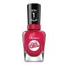 Sally Hansen Miracle Gel Salon Quality Nail Polish | Gel-Like Formula, Two-Step System, No UV Light Needed, Long Lasting | Opaque, Glossy | 449 Rhapsody Red | Classic Red Nail Color(555 Bordeaux Glow)