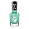 Sally Hansen Miracle Gel Salon Quality Nail Polish | Gel-Like Formula, Two-Step System, No UV Light Needed, Long Lasting | Opaque, Glossy | 676 Jealous Boyfriend | Dark Green Nail Polish(754 Prince Char-Mint)