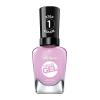 Sally Hansen Miracle Gel Salon Quality Nail Polish | Gel-Like Formula, Two-Step System, No UV Light Needed, Long Lasting | Opaque, Shimmer | 174 Shhhh-Immer | Rose Gold Nail Color(534 Orchid-ing Aside)