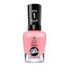 Sally Hansen Miracle Gel Salon Quality Nail Polish | Gel-Like Formula, Two-Step System, No UV Light Needed, Long Lasting | Opaque, Shimmer | 174 Shhhh-Immer | Rose Gold Nail Color(Pink an Outfit)