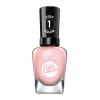 Sally Hansen Miracle Gel Salon Quality Nail Polish | Gel-Like Formula, Two-Step System, No UV Light Needed, Long Lasting | Opaque, Shimmer | 174 Shhhh-Immer | Rose Gold Nail Color(Regal Rose)