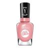Sally Hansen Miracle Gel Salon Quality Nail Polish | Gel-Like Formula, Two-Step System, No UV Light Needed, Long Lasting | Opaque, Shimmer | 174 Shhhh-Immer | Rose Gold Nail Color(Satel-lite Pink)