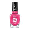 Sally Hansen Miracle Gel Salon Quality Nail Polish | Gel-Like Formula, Two-Step System, No UV Light Needed, Long Lasting | Opaque, Shimmer | 174 Shhhh-Immer | Rose Gold Nail Color(50 Fuchsia Fever (Neon))