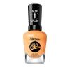 Sally Hansen Miracle Gel Salon Quality Nail Polish | Gel-Like Formula, Two-Step System, No UV Light Needed, Long Lasting | Opaque, Shimmery | 382 Sundown Socialite | Brown Orange Nail Color(385 On the Horizon)