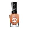 Sally Hansen Miracle Gel Salon Quality Nail Polish | Gel-Like Formula, Two-Step System, No UV Light Needed, Long Lasting | Opaque, Shimmery | 382 Sundown Socialite | Brown Orange Nail Color(382 Sundown Socialite)
