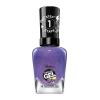 Sally Hansen Miracle Gel Salon Quality Nail Polish | Gel-Like Formula, Two-Step System, No UV Light Needed, Long Lasting | Shimmery | 532 Affairy To Remember | Purple with hints of Blue Nail Polish(888 Frosted Tips)
