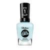Sally Hansen Miracle Gel Salon Quality Nail Polish | Gel-Like Formula, Two-Step System, No UV Light Needed, Long Lasting | Shimmery | 532 Affairy To Remember | Purple with hints of Blue Nail Polish(668 Grand Cyan)