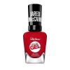 Sally Hansen Miracle Gel™ x Jared McCain, Net Neutral, Long Lasting, Gel-Like Formula, No UV Lamp Needed, White Nail Polish(020 Rookie Red)