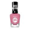 Sally Hansen Miracle Gel™ x Jared McCain, Net Neutral, Long Lasting, Gel-Like Formula, No UV Lamp Needed, White Nail Polish(224 Point Guard Pink)