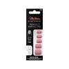 Sally Hansen Salon Effects® Perfect Manicure, Only Have Ice For You, Press On Nails, Almond Shaped, Non-Damaging Adhesive Tabs, File, and Alcohol Pad Included (Pack of 2)(Pink Clay)