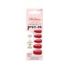 Sally Hansen Salon Effects Perfect Press-On Nails | Sq-oval Shape | Easy to Apply, Non-Damaging | 30 Nails, Nail Glue, Adhesive Tabs, File | Miss Bliss(Almond Nails – ASAP Apple)