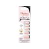 Sally Hansen Salon Effects Perfect Press-On Nails | Sq-oval Shape | Easy to Apply, Non-Damaging | 30 Nails, Nail Glue, Adhesive Tabs, File | Miss Bliss(Oval Nails – Swoop There It Is)
