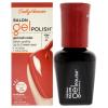 Sally Hansen Salon Gel Polish Nail Lacquer, Pat On The Black, 0.14 Fl Oz(225 Kook A Mango)