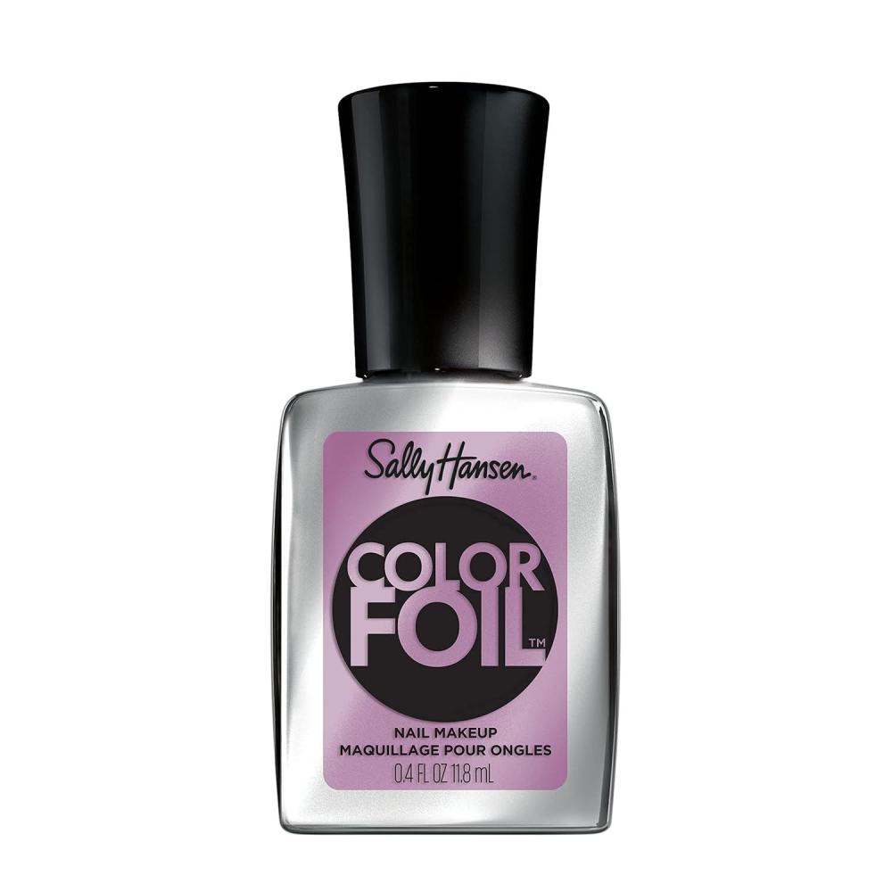 imageSally Hansen Color Foil Nail Polish Gold Standard 033 Fl Oz Pack of 1110 Fuchsiaristic
