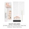 Sally Hansen Salon Effects® Perfect Manicure, Holiday Heartstrings, Press On Nails, Non-Damaging Adhesive Tabs, File, and Alcohol Pad Included