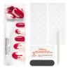 Sally Hansen Salon Effects® Perfect Manicure, Plas-Mania, Press On Nails, Non-Damaging Adhesive Tabs, File, and Alcohol Pad Included