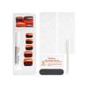 Sally Hansen Salon Effects Perfect Manicure Press-On Nails, When Chocolate Met PB, Press On Nails, Non-Damaging Adhesive Tabs, File, and Alcohol Pad Included