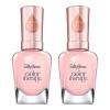 Sally Hansen Color Therapy Nail Polish, Rosy Quartz 0.5 Ounce Long-lasting Nail Polish With Gel Shine and Nourishing Care, Pack of 2