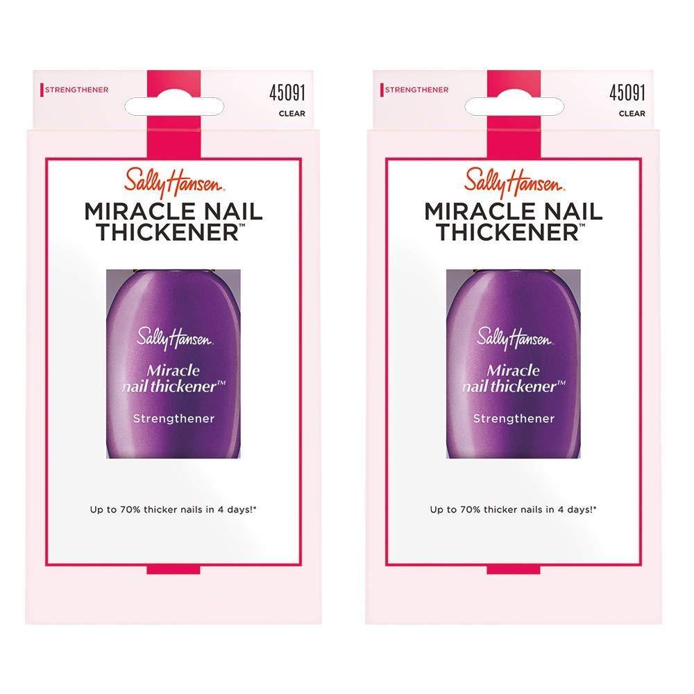 imageSally Hansen Nail Treatment Miracle Nail Thickener 045 Fl Oz Pack of 2
