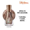 Sally Hansen Insta-Dri Hershey Kisses Nail Polish | Quick Dry, Long Lasting, Streak-Free Shine | Opaque, Glossy | 727 More KISSES Plz | Cocoa Brown Nail Color(105 On the Glow)