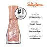 Sally Hansen Insta-Dri Hershey Kisses Nail Polish | Quick Dry, Long Lasting, Streak-Free Shine | Opaque, Glossy | 727 More KISSES Plz | Cocoa Brown Nail Color(258 Shooting Star)