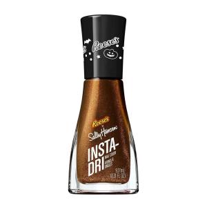 Sally Hansen Insta-Dri Hershey Kisses Nail Polish | Quick Dry, Long Lasting, Streak-Free Shine | Opaque, Glossy | 727 More KISSES Plz | Cocoa Brown Nail Color(739 The Best Combo)