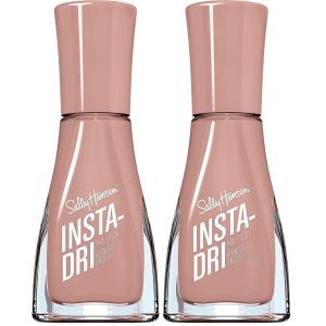 Sally Hansen Insta-Dri Hershey Kisses Nail Polish | Quick Dry, Long Lasting, Streak-Free Shine | Opaque, Glossy | 727 More KISSES Plz | Cocoa Brown Nail Color(Buff and Tumble)