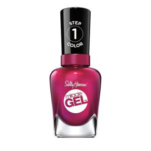 Sally Hansen Miracle Gel™, Mad Women, Long Lasting, Gel-Like Formula, No UV Lamp Needed, Red Nail Polish