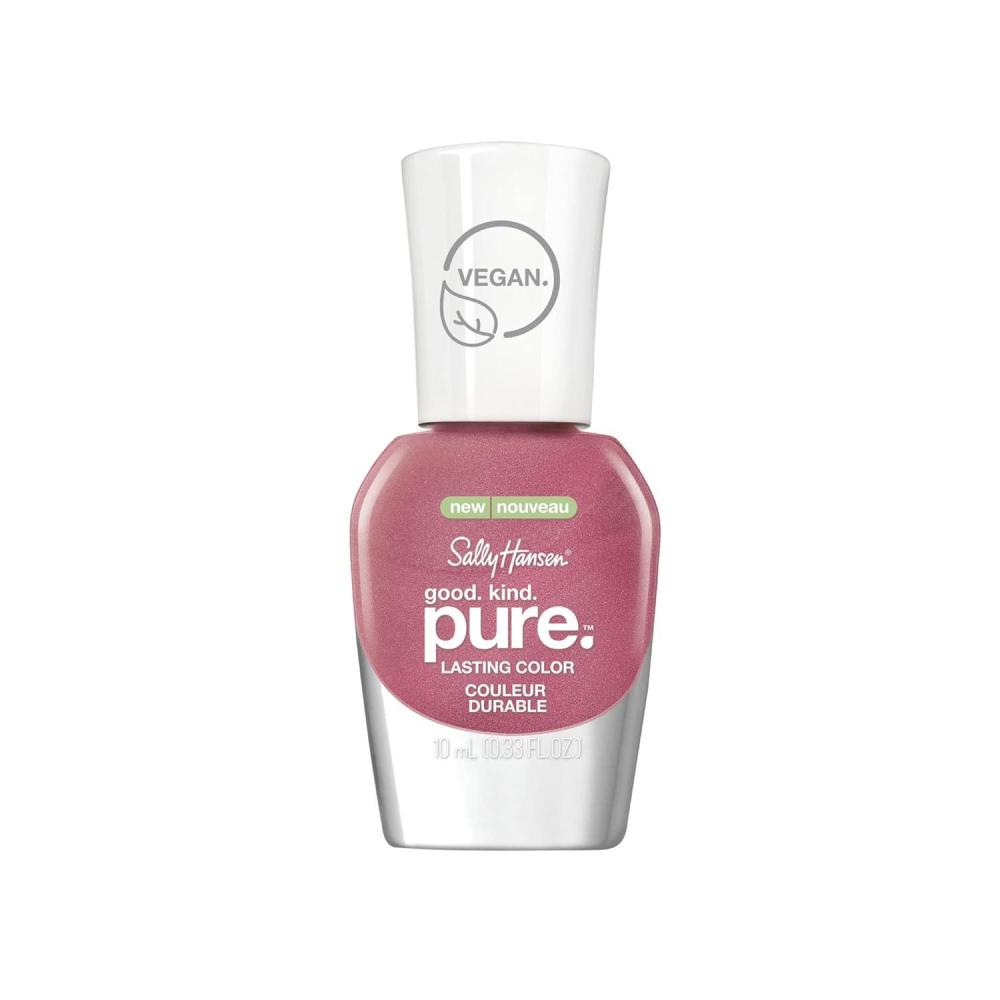 imageSally Hansen Good Kind Pure Vegan  390 Meteorite Nail Polish Women 033 ozPink Sapphire
