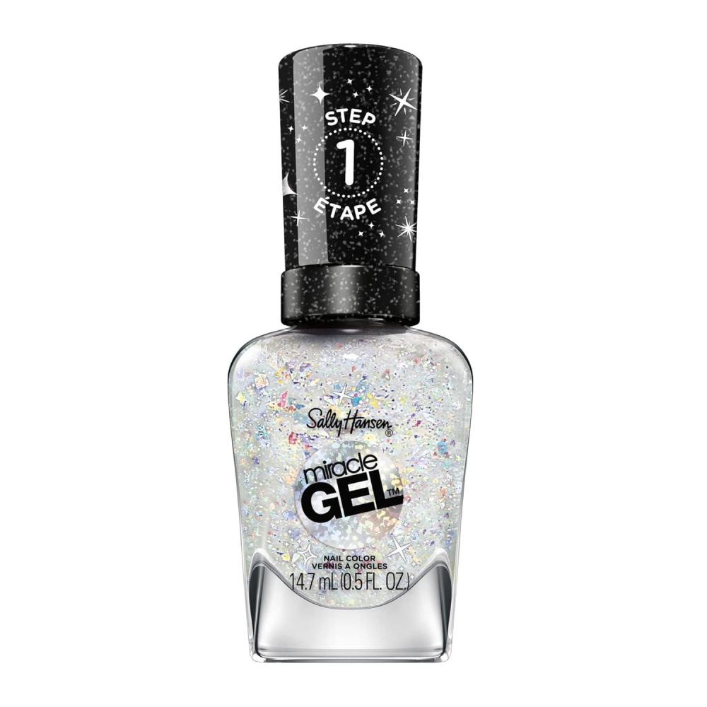 imageSally Hansen Miracle Gel The School for Good and Evil House is Lit Long Lasting GelLike Formula No UV Lamp Needed Glitter Nail PolishHouse is Lit