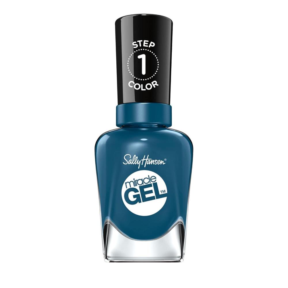 imageSally Hansen Miracle Gel Nail Polish Shade Swim Upstream 656 05 Fl Oz Pack of 1