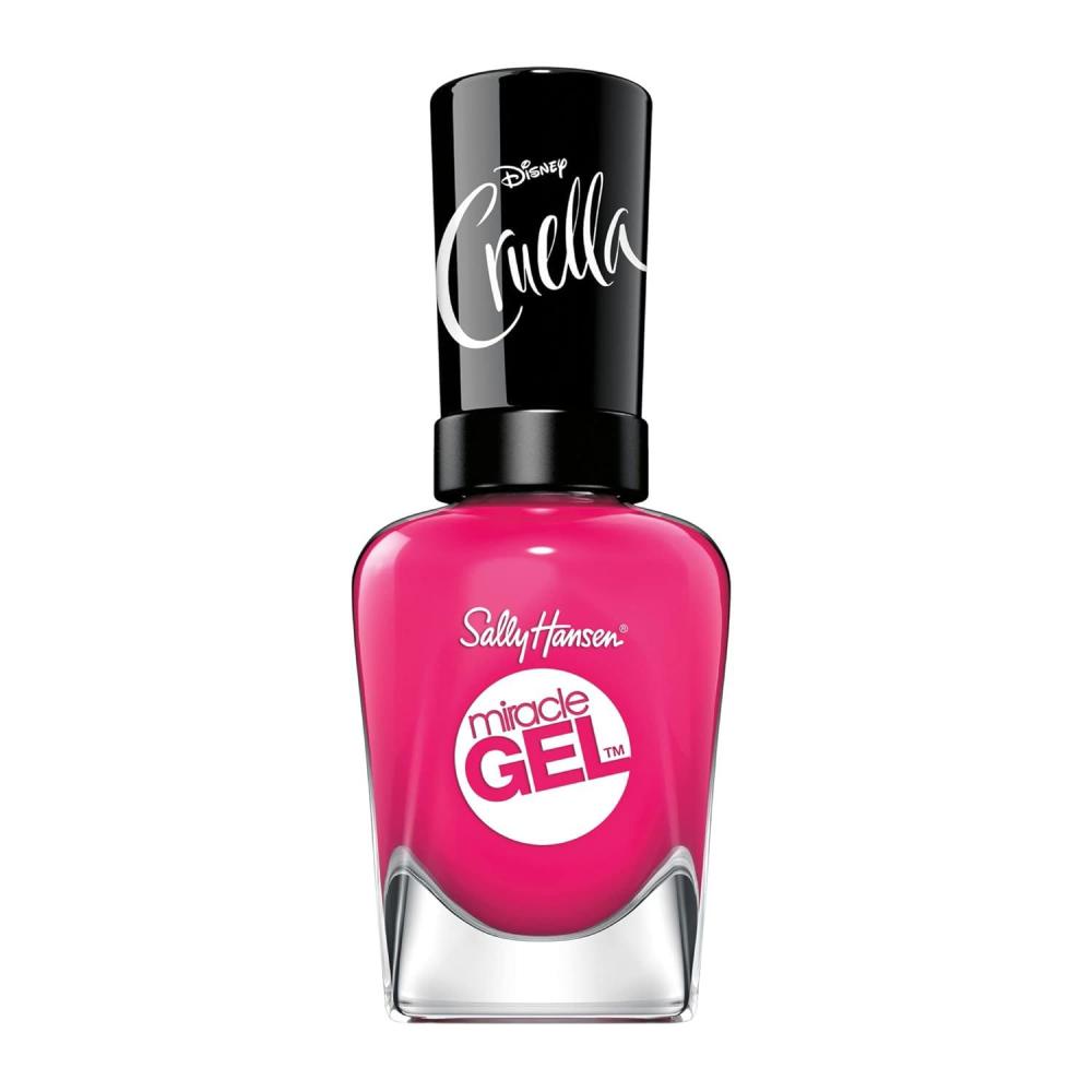 imageSally Hansen Miracle Gel Tipsy Gypsy Long Lasting GelLike Formula No UV Lamp Needed Pink Nail Polish
