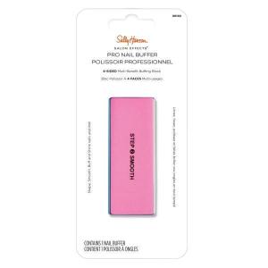 Sally Hansen Beauty Tools Salon Effects Pro Nail Buffer | 4-Way Professional Nail Buffer Block | Smooths, Shapes, and Adds Natural Shine | Gently Preps Nails for Polish | Salon-Quality Finish