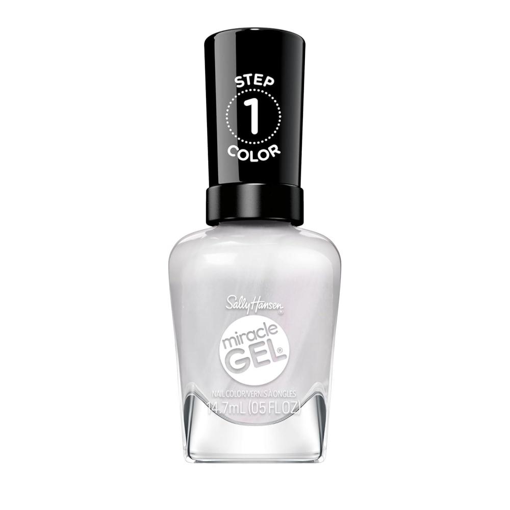 imageSally Hansen Miracle Gel Supercharged Pinks Nail Polish  Salon Quality GelLike Formula TwoStep System No UV Light Needed Long Lasting  580 Unstoppurple  Purple Crme Nail Color795 Boss Babe