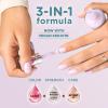 Sally Hansen Color Therapy Scented Nail Polish | Biotin, Argan Oil, Long Lasting, Healthy Nails, Nail Strengthener, Opaque | 383 Air of Calm, Lavender Bliss | Light Purple Nail Color(458 Zen Re-treat (petal essence))