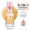 Sally Hansen Color Therapy Scented Nail Polish | Biotin, Argan Oil, Long Lasting, Healthy Nails, Nail Strengthener, Opaque | 383 Air of Calm, Lavender Bliss | Light Purple Nail Color(462 Peel the Love (citrus spritz))